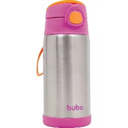 GARRAFA TERMICA PAREDE DUPLA 400 ML - ROSA