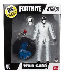 FORTNITE WILD CARD BLACK SUIT BONECO ARTICULADO COM 22 MOVIMENTOS